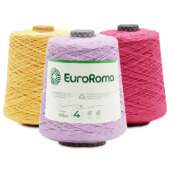 Barbante EuroRoma Colorido N.4 600g