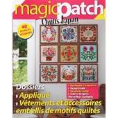 Revista Magic Patch Quilts Japan N.23 Apliqués + Vêtements