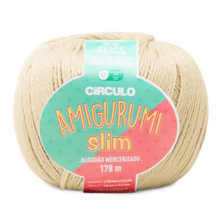 Fio Amigurumi Slim Circulo com 178mts 70g