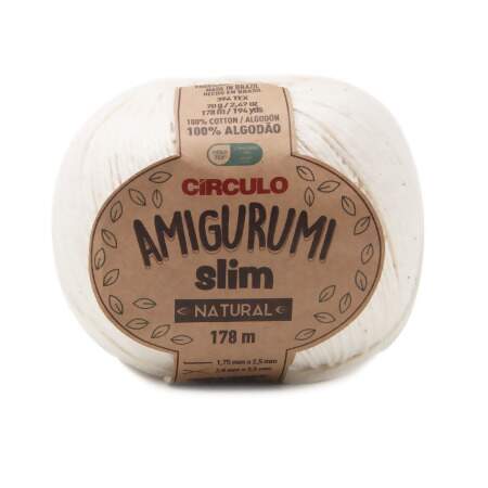 Fio Amigurumi Slim Circulo Natural com 178mts 70g