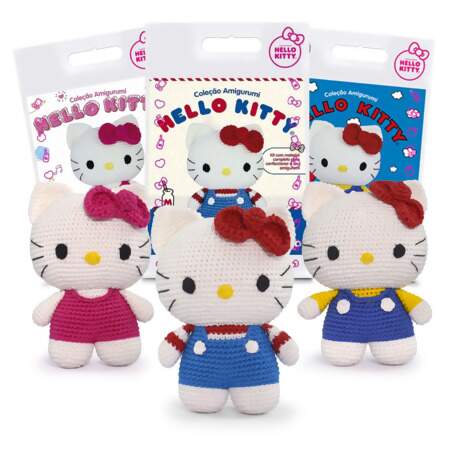 Kit Amigurumi Coleção Hello Kitty Circulo