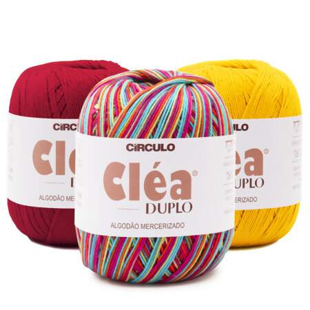 Linha Cléa Duplo Circulo com 150g