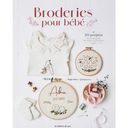 Livro Broderies Pour Bébé