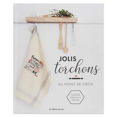 Livro Jolis Torchons Au Point de Croix