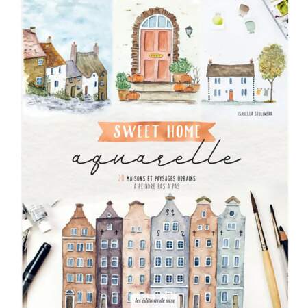 Livro Sweet Home Aquarelle