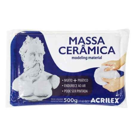 Massa Cerâmica Acrilex Ref.05465 500g