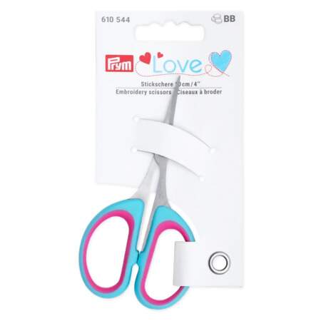 Tesoura para Bordar Prym Love 4 Polegadas 10cm