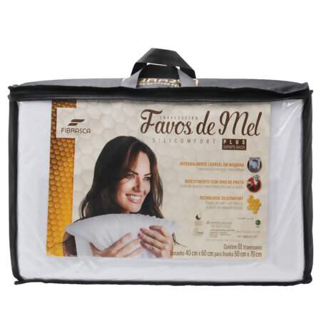 Travesseiro Favos de Mel Plus Fribrasca 4945