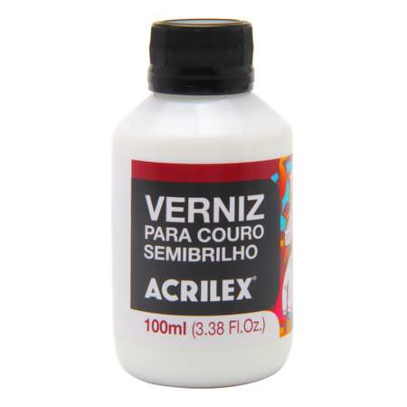 Verniz para Couro Semibrilho Acrilex 13011 118 100ml