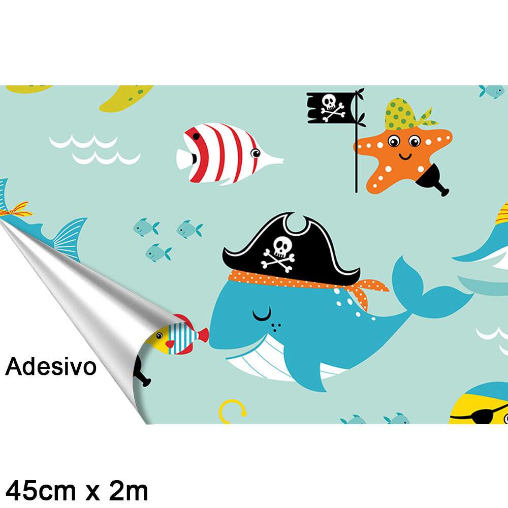 Papel Contact Linha Infantil 45cm X 2mts 4576