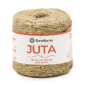 Barbante de Juta EuroRoma Natural com Brilho 10/4 77mts