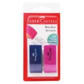 Borracha Bicolor Faber-Castell SM/Bicolor com 02 Und
