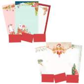 Kit Papel de Carta Natal Litoarte KPECN