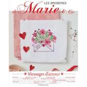 Livro Les Broderies de Marie e Cie Nº23 Messages D Amour