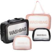 Necessaire Bolsa Washbag Impermeável Transparente