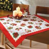 Toalha de Mesa Athenas Quadrada Dohler Natal 111 78x78cm